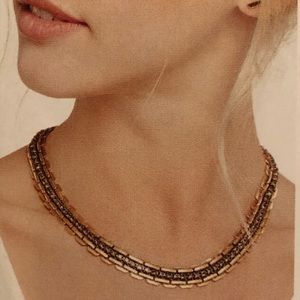 Stella & Dot Jolie Sparkle Chain Link Necklace